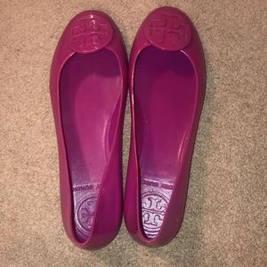Used Tory Burch Jellie Flats